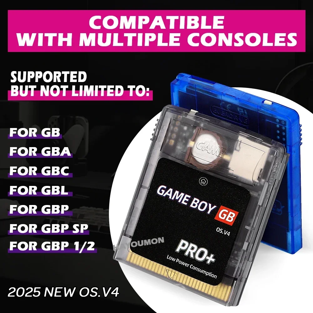 Gaming Console Bundle - For GB GBC GBA Game Consoles