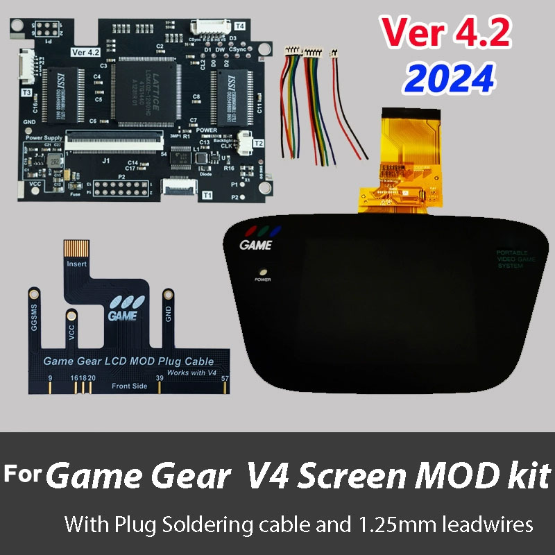 Gaming Console Kit - New V4.2 LCD Screen Full Fit