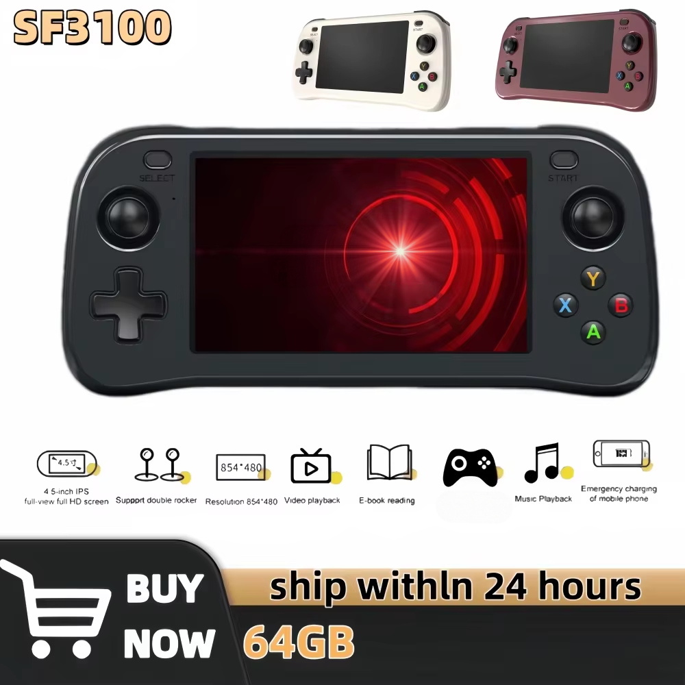 Gaming Console X7 - SF3100 Retro Handheld Video Game Console