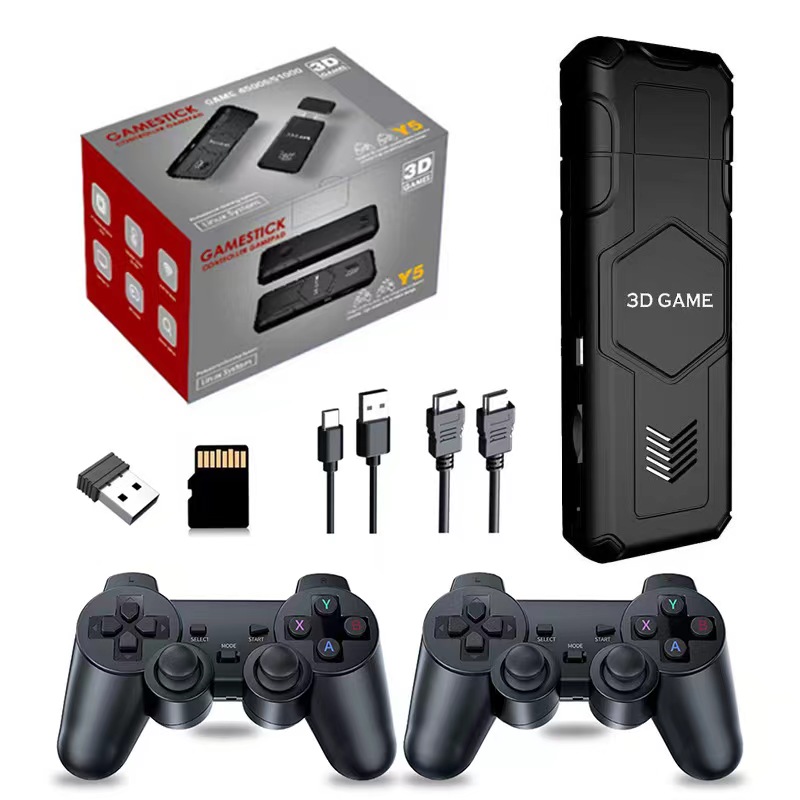 Gaming Console Gs5 - Y5 Retro TV Game Stick 2.4G