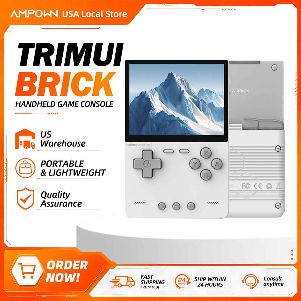 Gaming Console Linux - TRIMUI BRICK Handheld Game Console 3.2''