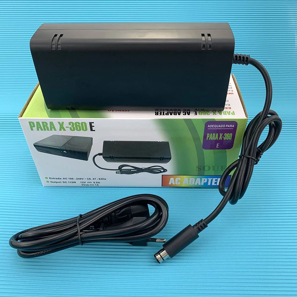 US/EU/UK Plug 12V AC Adapter P - Gaming Console Xbox 360 recension och pris