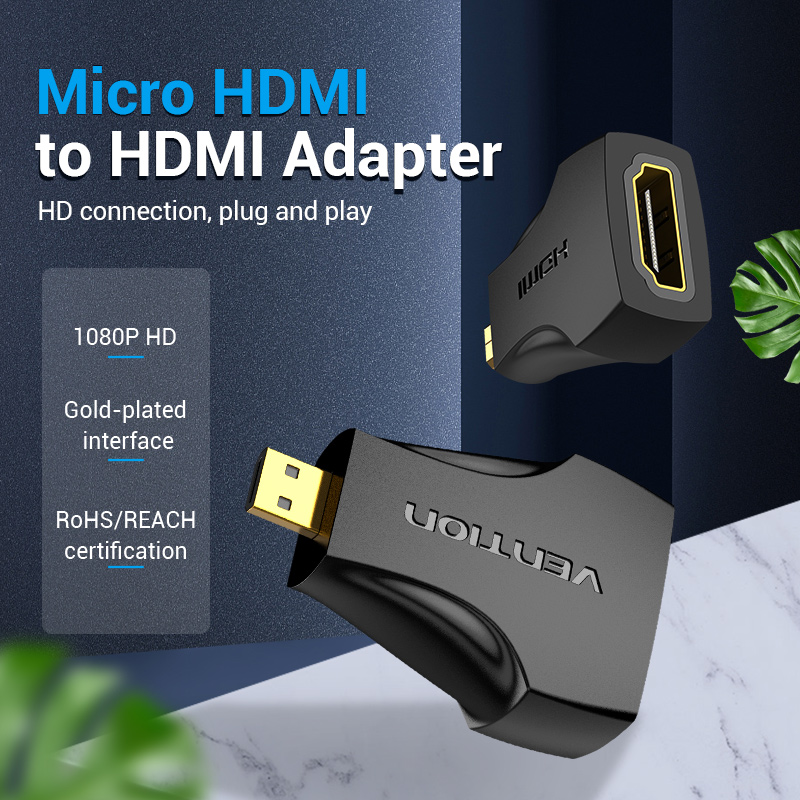 Vention Micro HDMI Adapter 108 - Gaming Console Bundle recension och pris