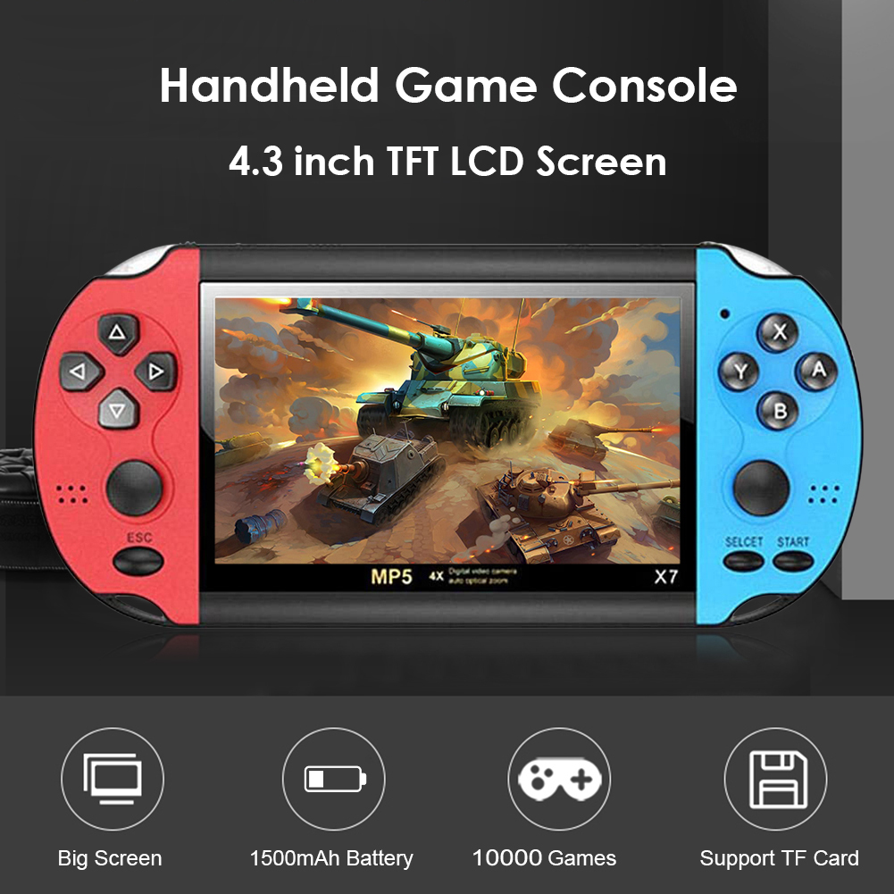 Gaming Portable Handheld Retro - Gaming Console X7 recension och pris