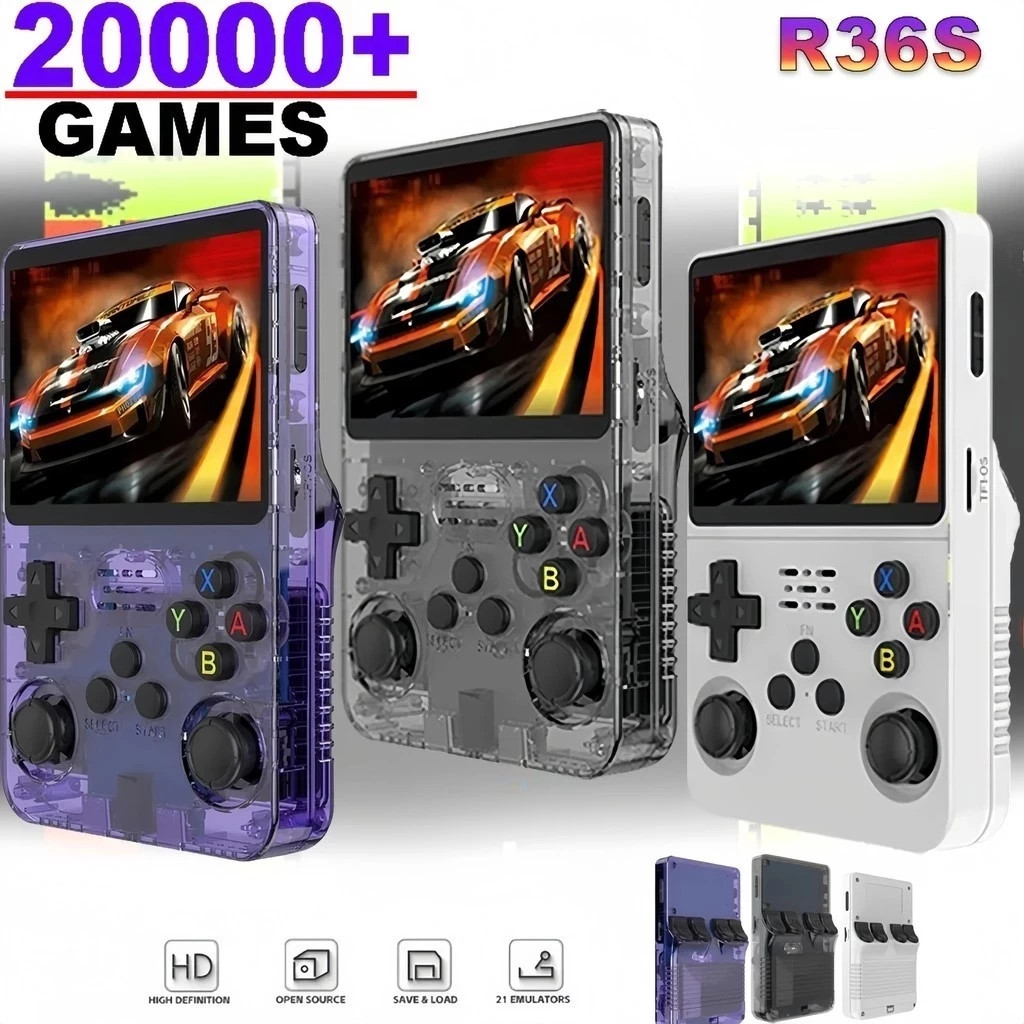 Mini R36S Retro Handheld Video - Gaming Console Xbox 360 recension och pris