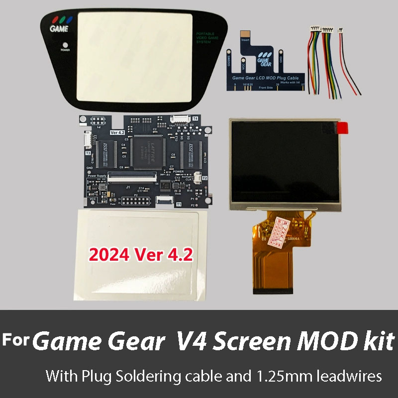 New V4.2 LCD Screen Full Fit I - Gaming Console Kit recension och pris