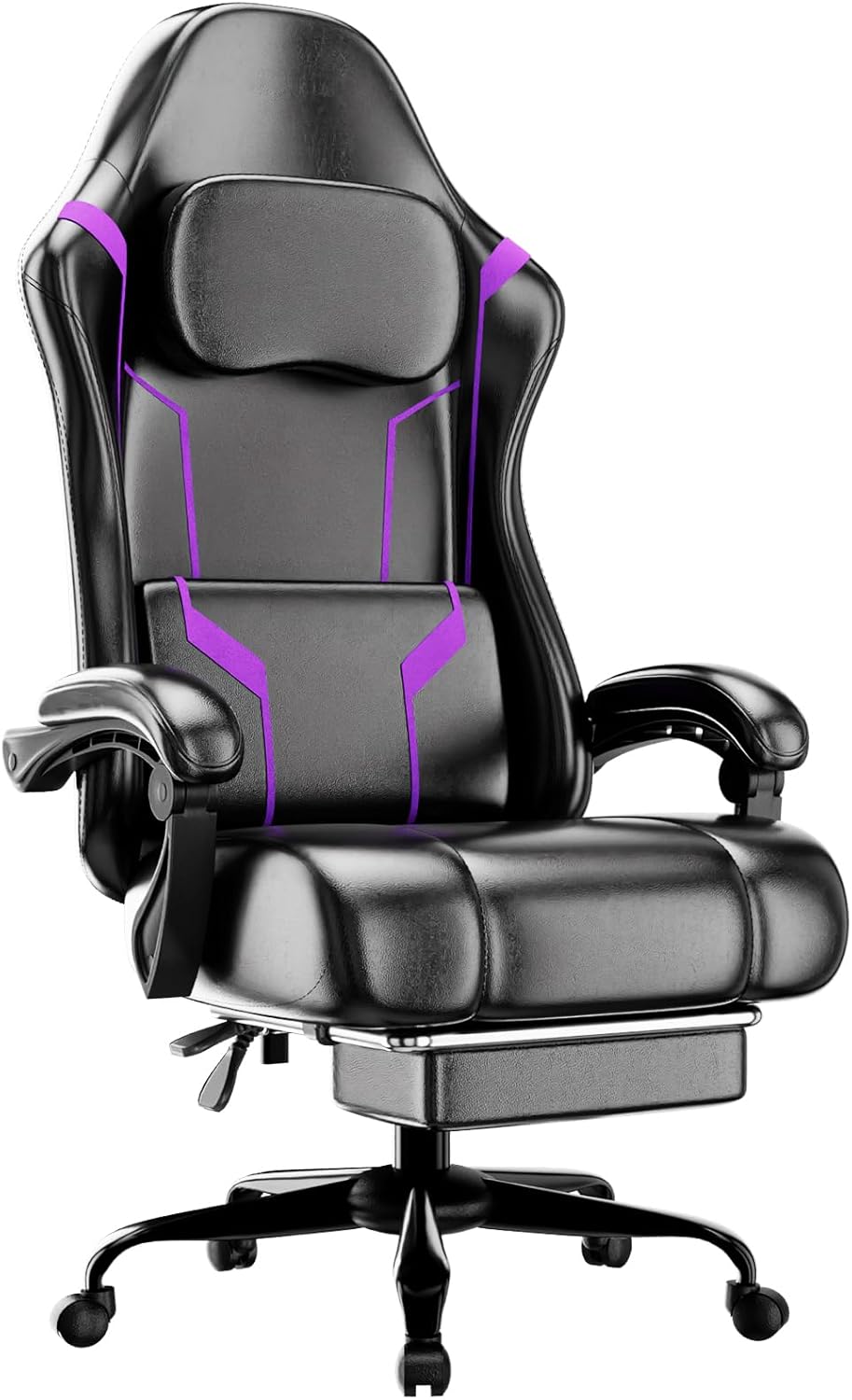 Ergonomic Gaming Chair with Po - Gaming Chair Cushion recension och pris