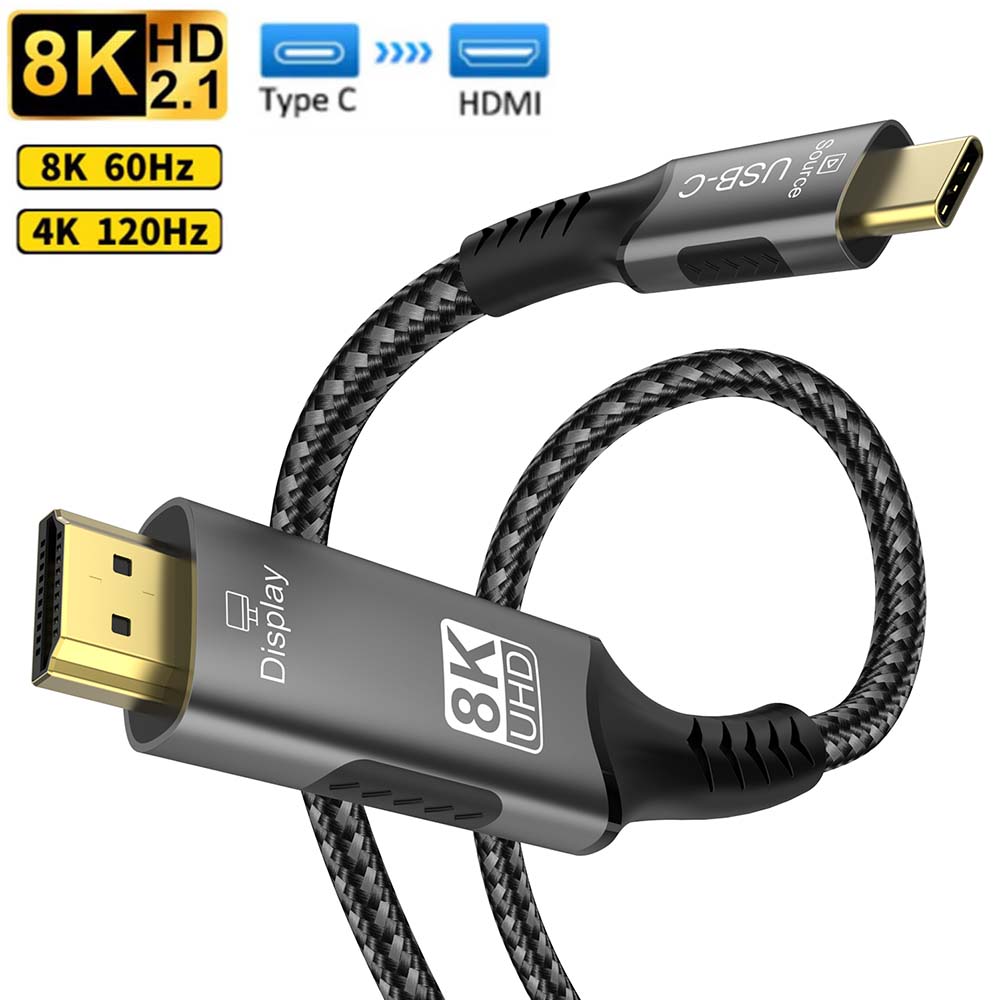 8K Type C to HDMI 2.1 Cable 32 - Hdmi Cable 2.1 recension och pris