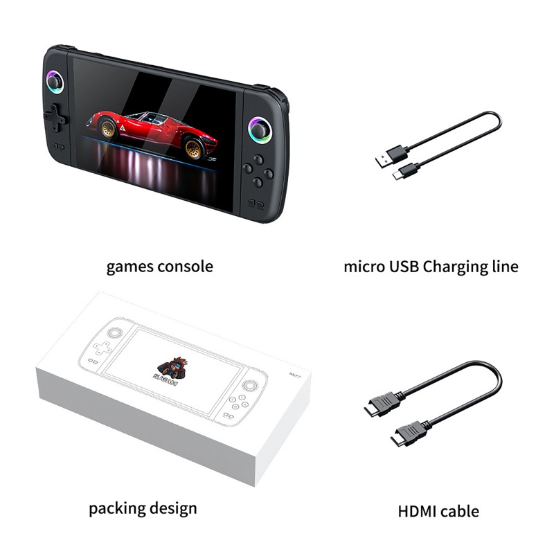 M27 Portable Pocket Retro Big  - Gaming Console Linux recension och pris