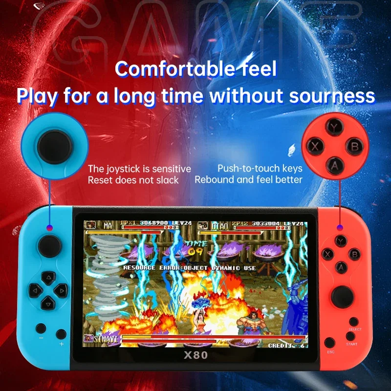 Experience Retro Gaming X80 Ha - Gaming Console X7 recension och pris