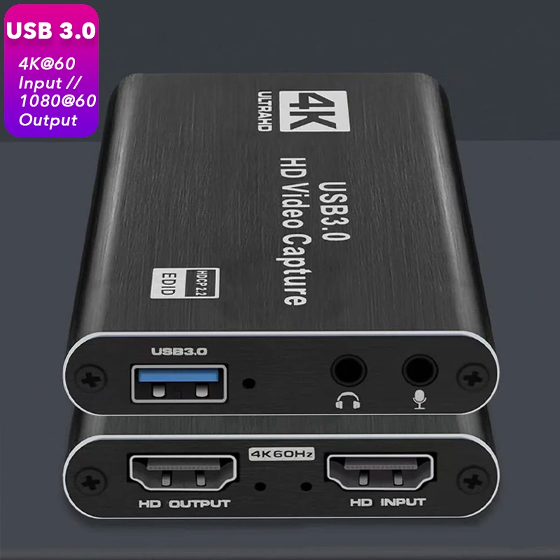 4K USB 3.0 Video Capture Card  - Gaming Console Bundle recension och pris