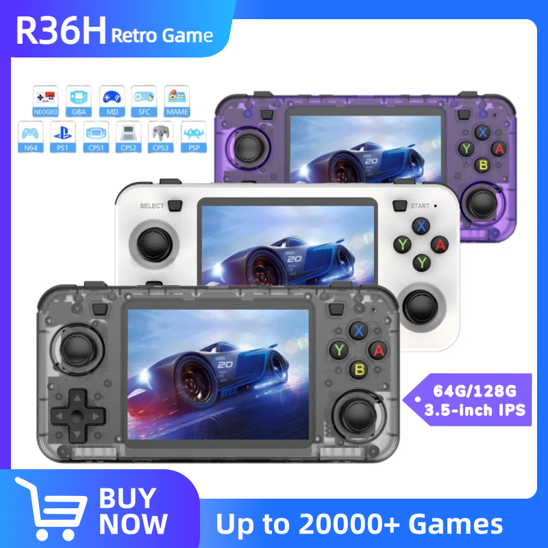 R36H Retro Handheld Video Game - Gaming Console Linux recension och pris