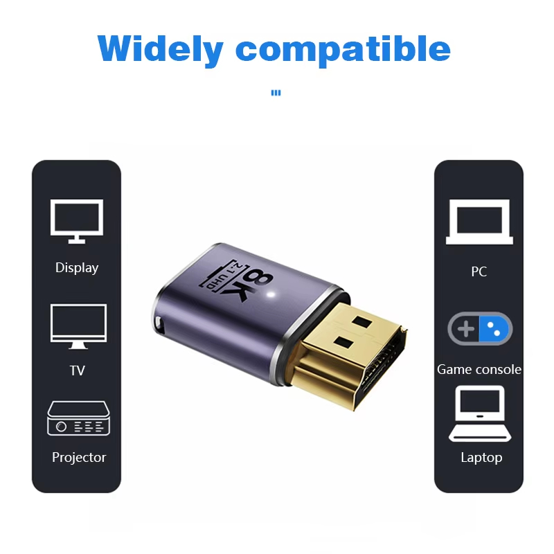 1-2PCS HDMI2.1 Cable Adapter m - Hdmi Cable 2.1 recension och pris