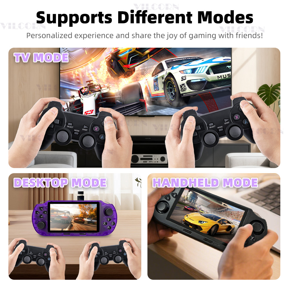 VILCORN SF3000 HD Handheld Gam - Gaming Console X7 recension och pris