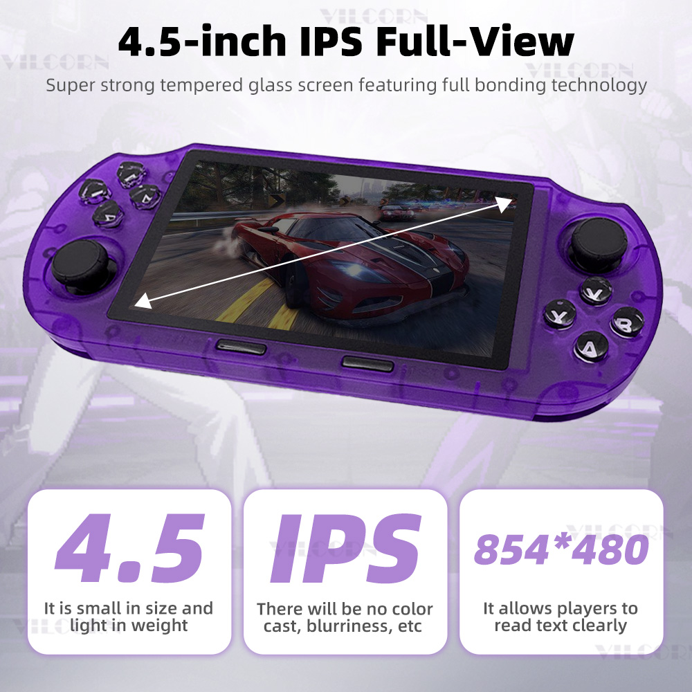 VILCORN SF3000 HD Handheld Gam - Gaming Console X7 recension och pris