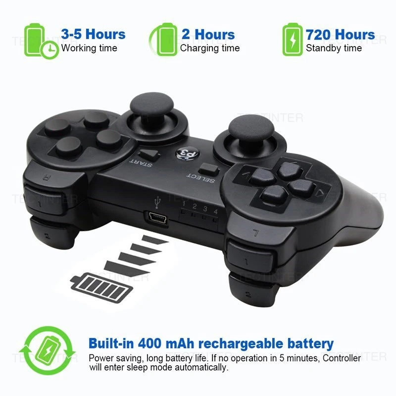 Premium Wireless Bluetooth Gam - Gaming Console Ps3 recension och pris