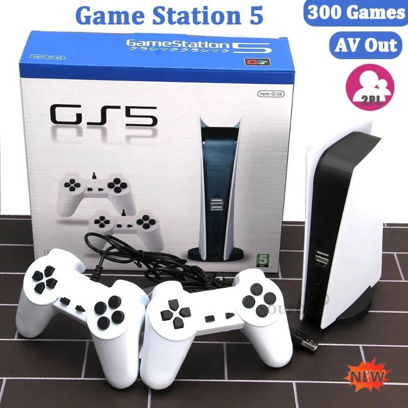 Retro GS5 Mini TV Handheld Gam - Gaming Console Gs5 recension och pris