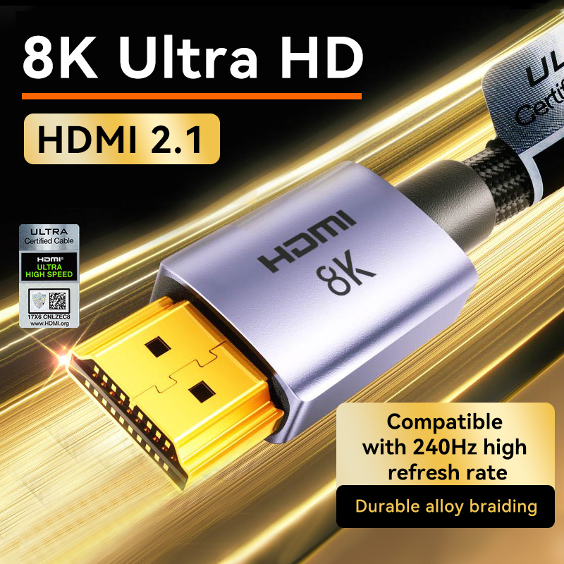 Llano 8K HDMI 2.1 Cable 8K/60H - Hdmi Cable 2.1 recension och pris