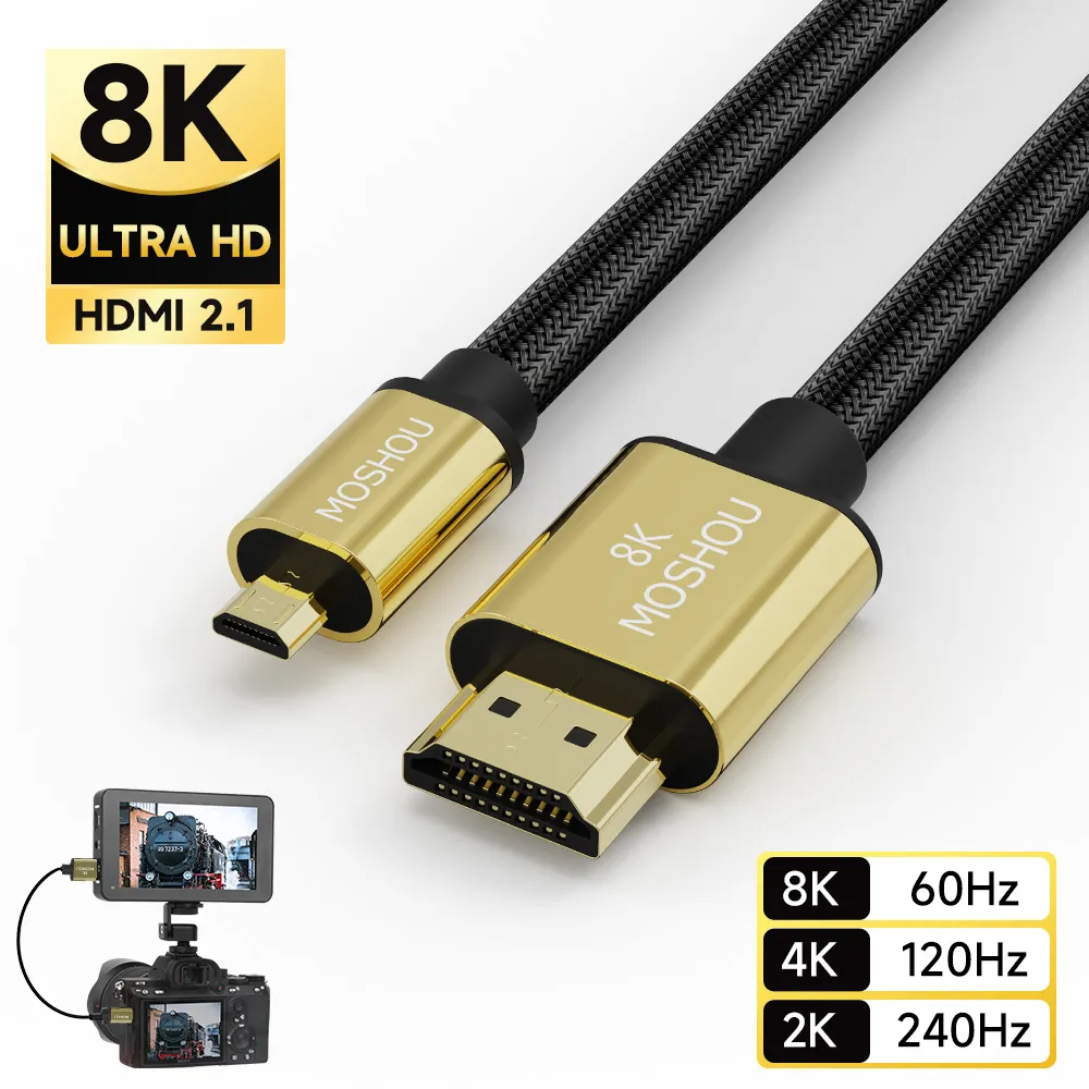 Micro HDMI to HDMI-compatible  - Hdmi Cable 2.1 recension och pris
