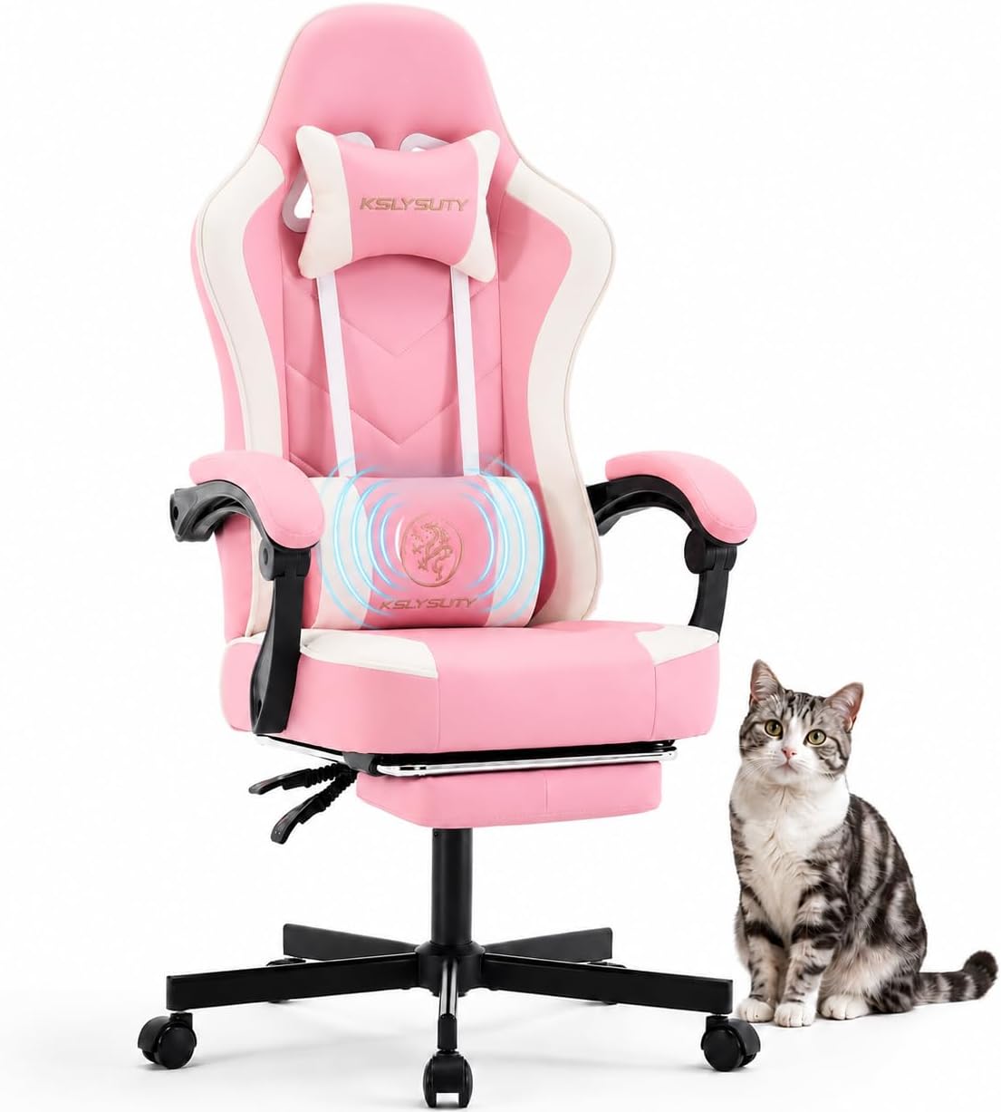 Ergonomic High Back Gaming Cha - Gaming Chair Cushion recension och pris