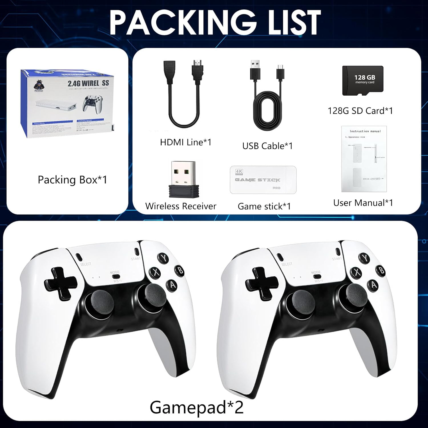 2026 New Retro Gaming Console  - Gaming Console Gs5 recension och pris