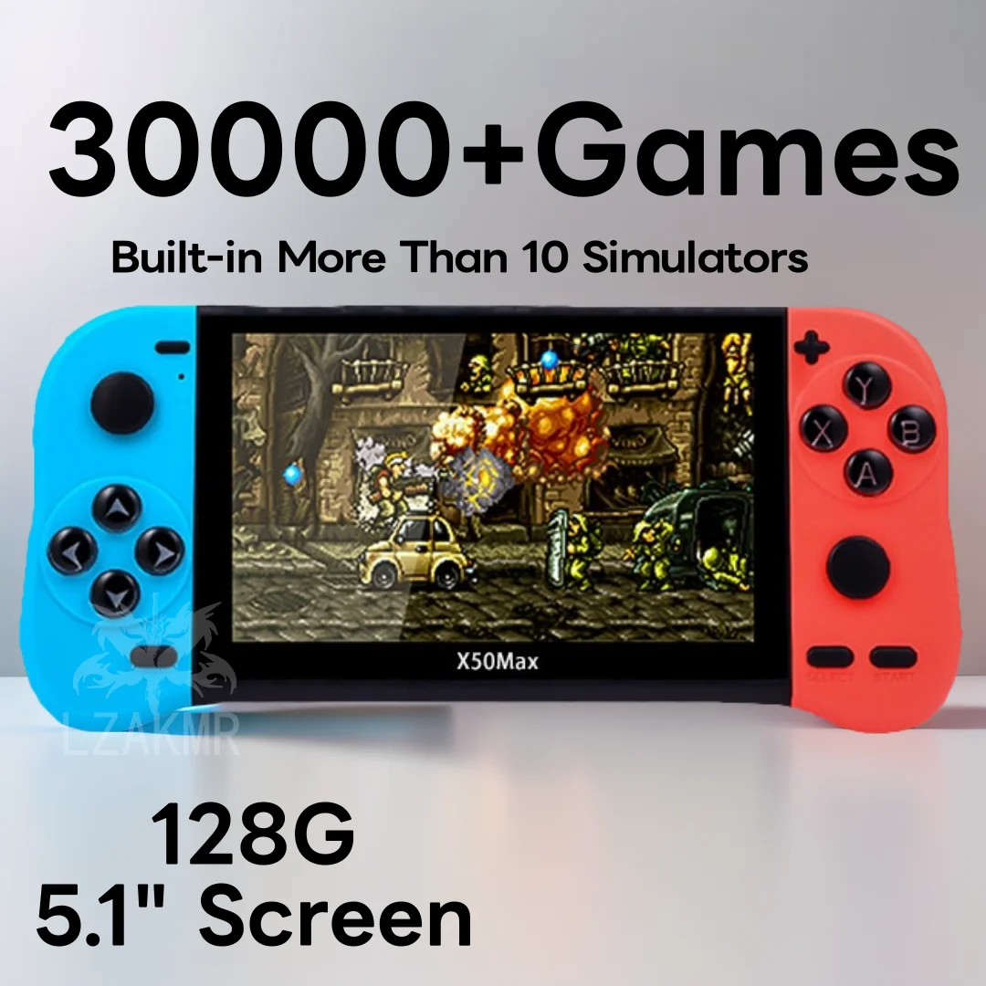 NEW！X50 MAX Game Arcade 128G   - Gaming Console X7 recension och pris