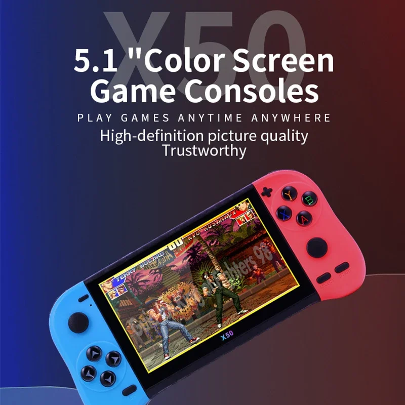 NEW！X50 MAX Game Arcade 128G   - Gaming Console X7 recension och pris