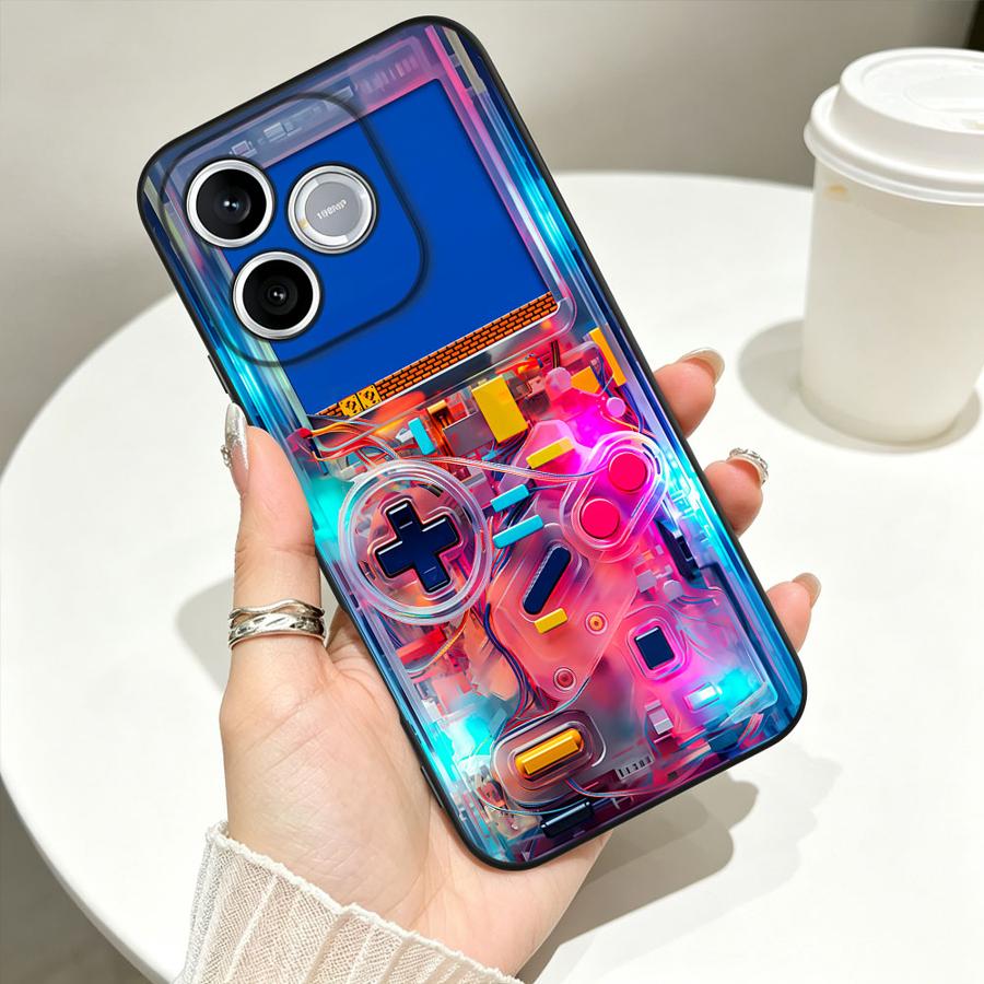 Color Gaming Console Phone Cov - Gaming Console X7 recension och pris