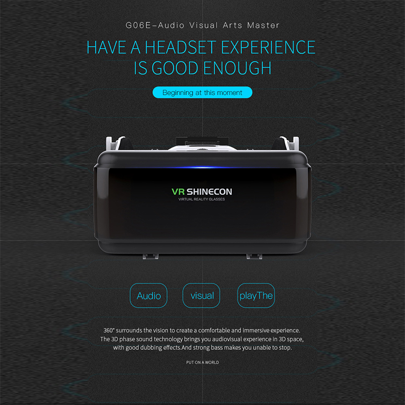 VR Shinecon Casque Helmet 3D G - Gaming Console Vr recension och pris