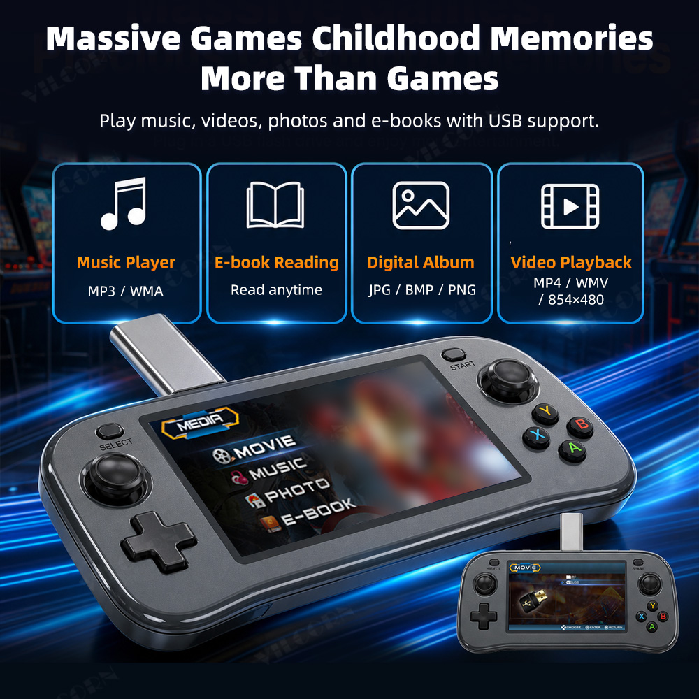 SF3100 Retro Handheld Game Con - Gaming Console X7 recension och pris