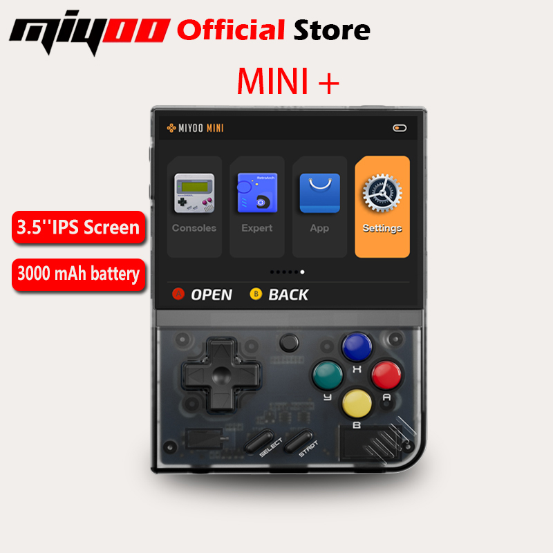 MIYOO Mini Plus Portable Retro - Gaming Console Linux recension och pris