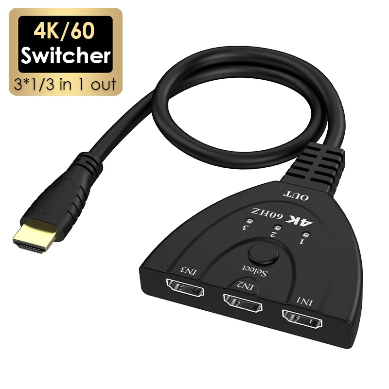 4K 60Hz 3D Mini 3 Port HD Swit - Gaming Console Bundle recension och pris