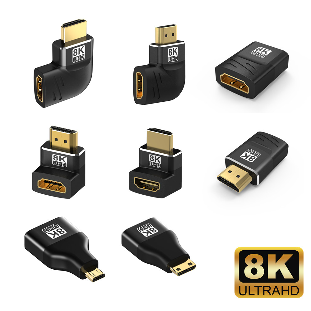 8K HDMI 2.1 Connector Adapter  - Hdmi Cable 2.1 recension och pris