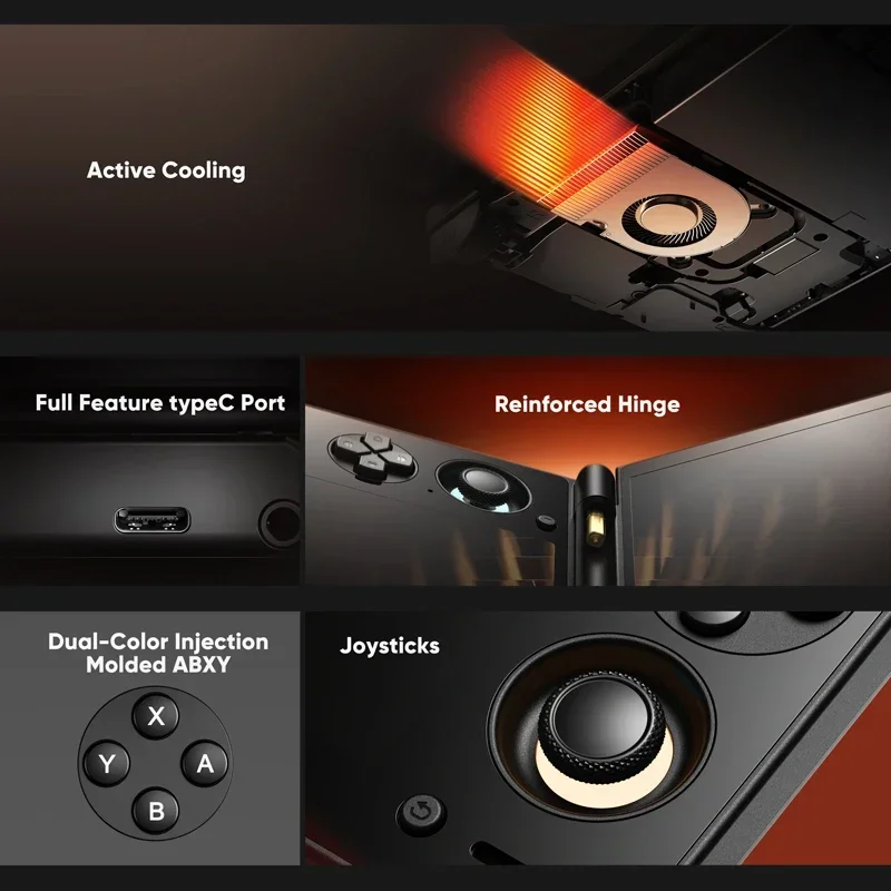 AYN Thor Dual OLED Clamshell H - Gaming Console Type recension och pris