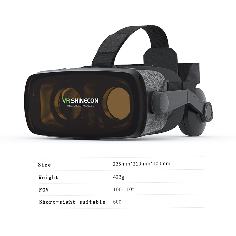 VR Shinecon Casque Viar 3D Gla - Gaming Console Vr recension och pris